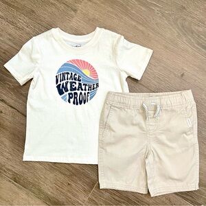 NWOT | Bundle of 2 | Weatherproof Vintage | Boy’s Graphic T-Shirt & Shor…